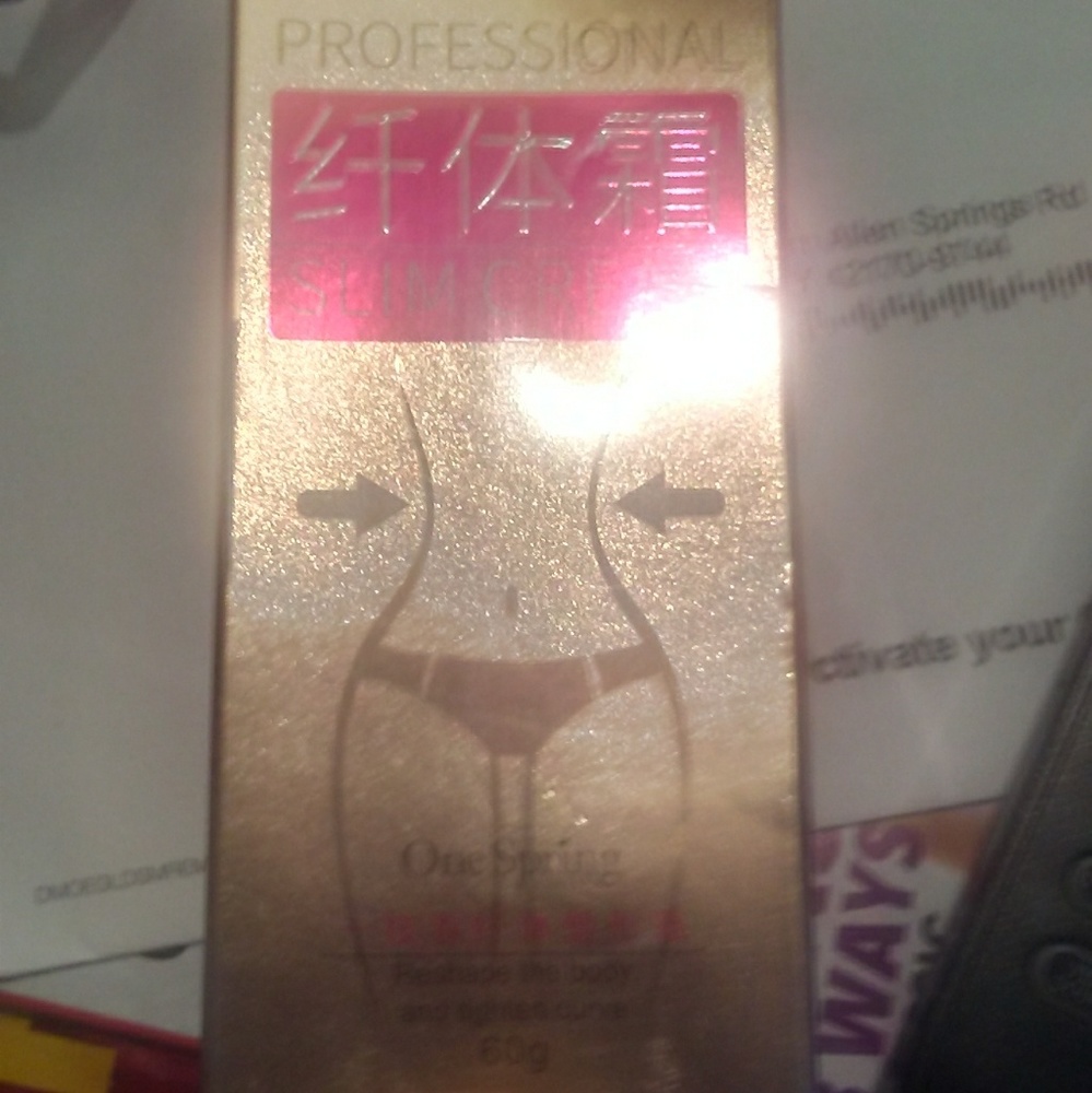 Slimming tightening cream